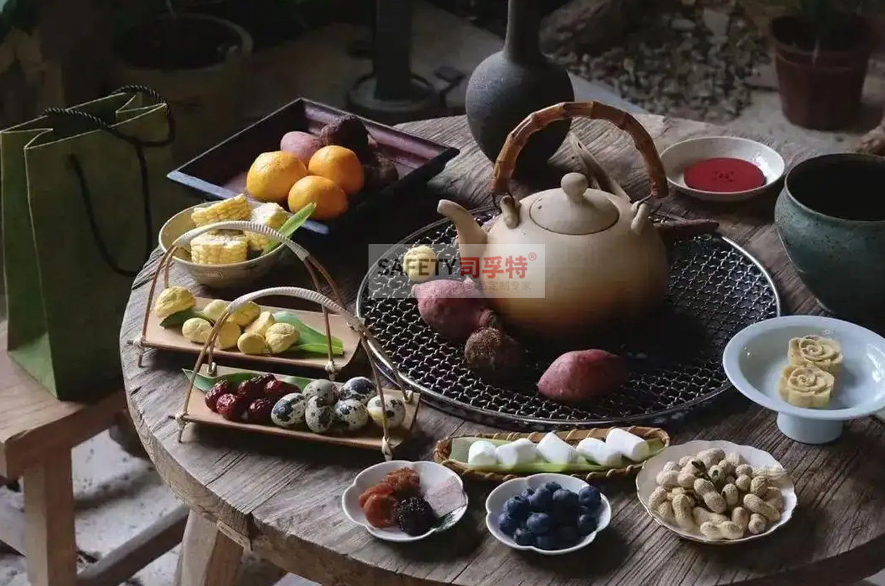 “圍爐煮茶”為什么火？年輕人追捧是有原因的-司孚特圍爐茶桌(圖4)