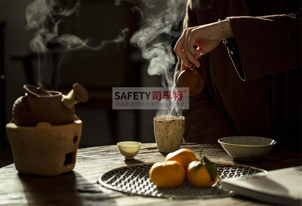 圍爐煮茶刷屏，一起來感受古詩詞中的茶風茶韻「圍爐茶桌，炭火爐」(圖2)