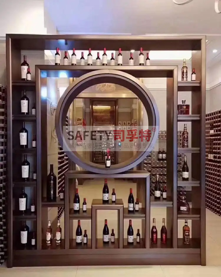 酒柜放到哪里合適？什么酒柜顯得高檔？【不銹鋼酒柜(圖2)