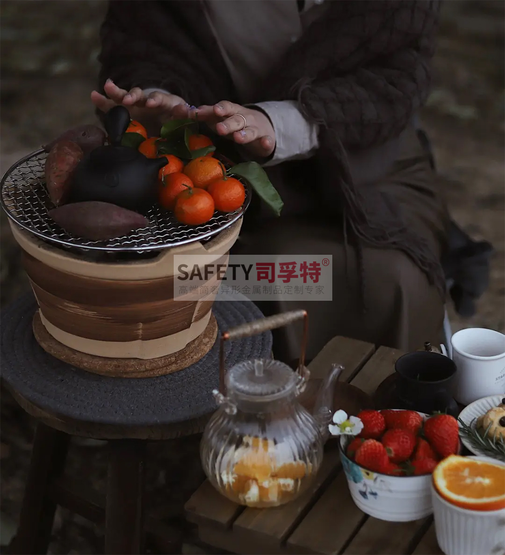 圍爐煮茶小貼士：火災(zāi)、中毒、燙傷需防范[精制鋼圍爐茶桌](圖3)
