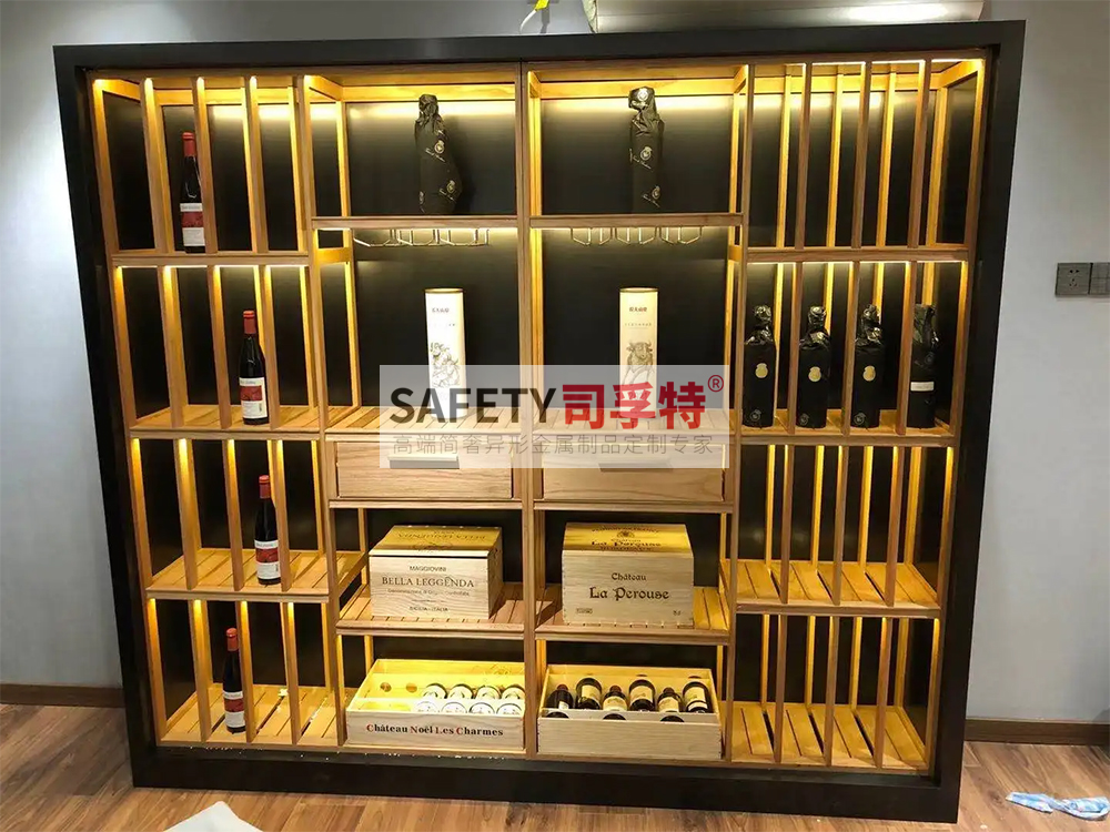 定制不銹鋼酒柜酒架有哪些優(yōu)點？[司孚特不銹鋼酒柜](圖1)