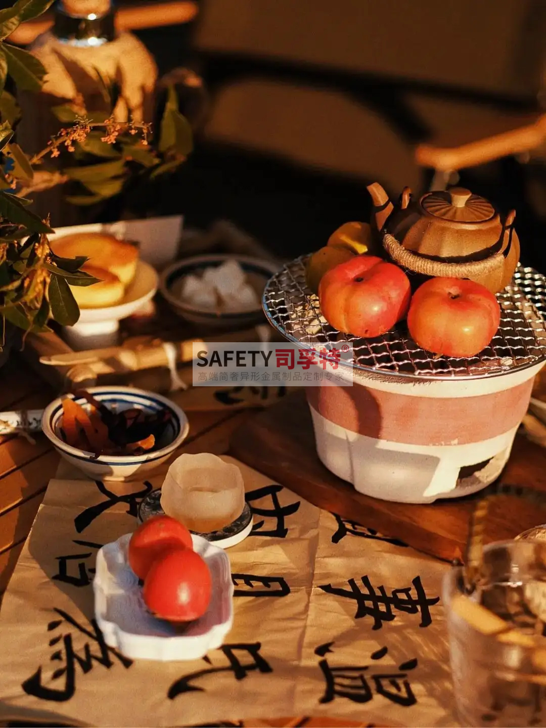 “圍爐煮茶”與非遺相互引流，潮流與文化傳承并不沖突[精致鋼圍爐，炭火爐](圖1)