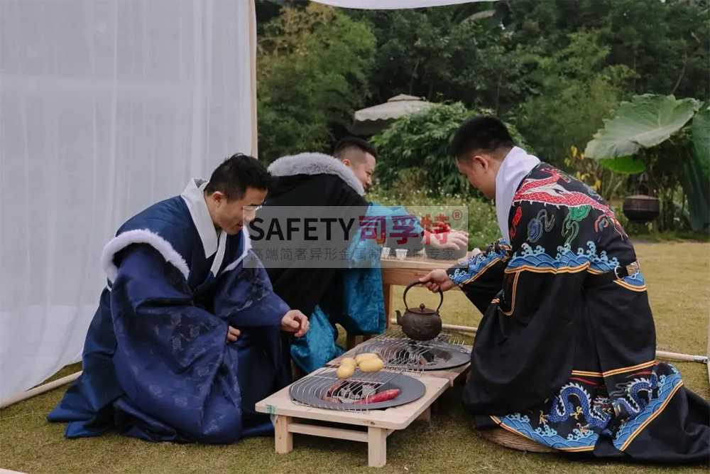 “圍爐煮茶”與非遺相互引流，潮流與文化傳承并不沖突[精致鋼圍爐，炭火爐](圖2)